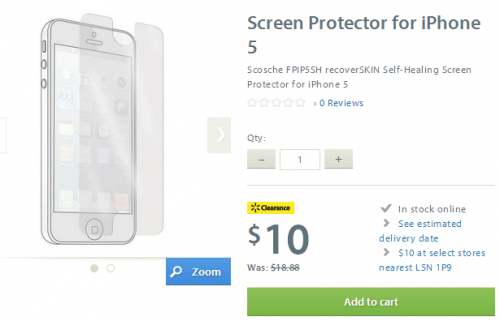 walmart iphone 5 screen protector