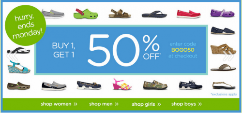 crocs website promo code