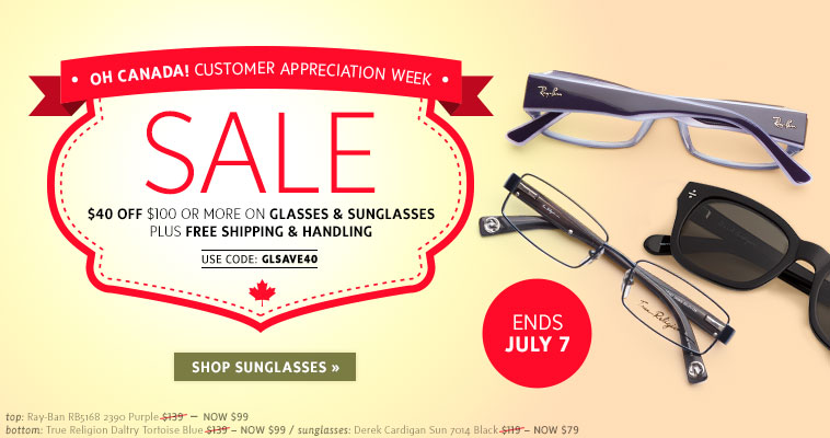 ray ban coupon canada