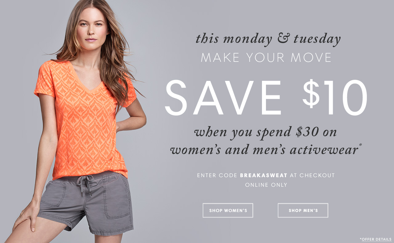 Joe Fresh Canada Promotional Codes: Save $10 When You Spend $30 on ...