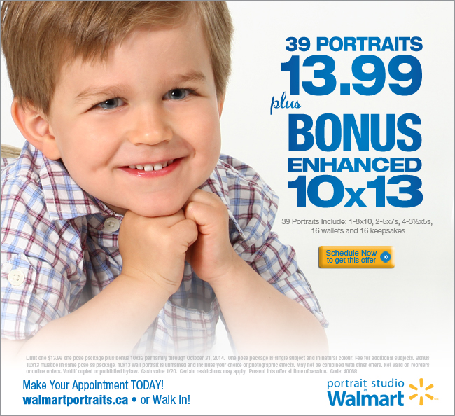 walmart portrait offers