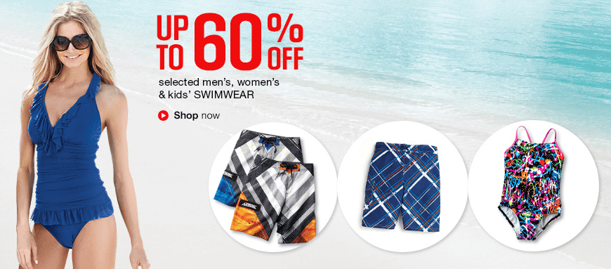 Sears Canada Promotion: Save up to 60% Off Swimwear Today Only ...