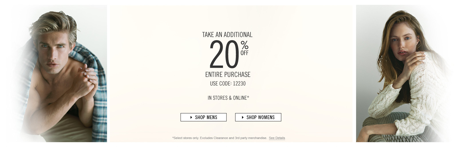 promo code for abercrombie and fitch canada