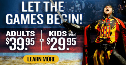 best medieval times coupons
