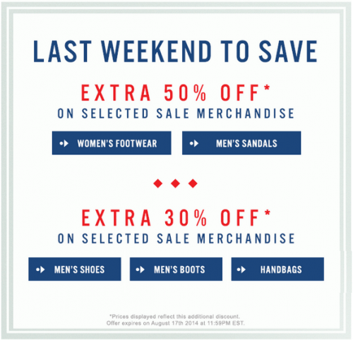 aldo coupons march 2019