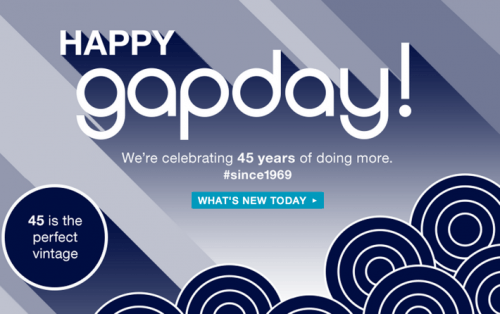Gap Canada Coupons Birthday Deals