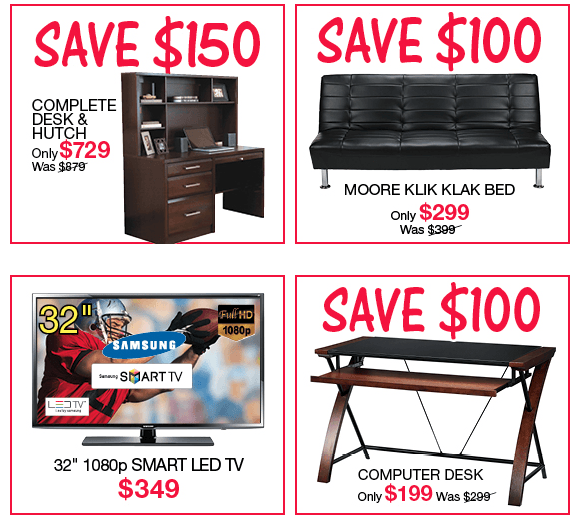 Leon's Canada's Back to Campus Deal Get a FREE Office Chair Valued at