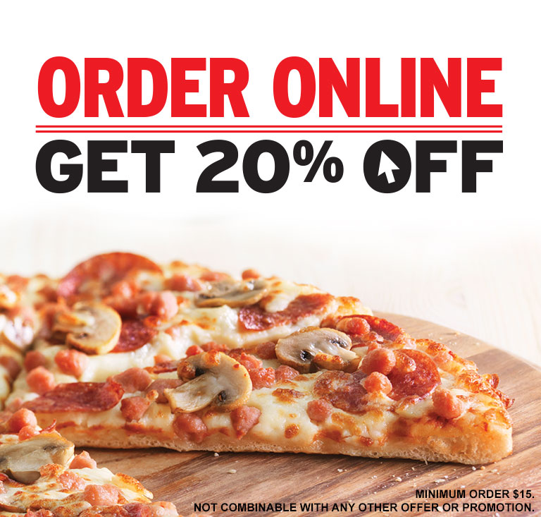 Pizza Hut Canada Promotion: Save 20% Off When You Order $15 or More