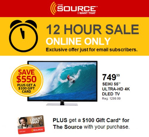 the source flash sale