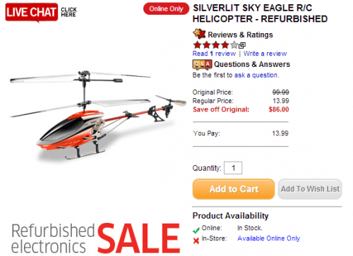 remote control helicopter sale