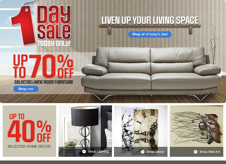 Sears Canada One Day Sale Save Up To 70 Off Selected Living Room