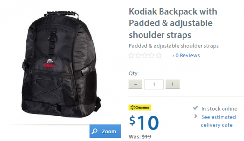 walmart backpack clearance sale