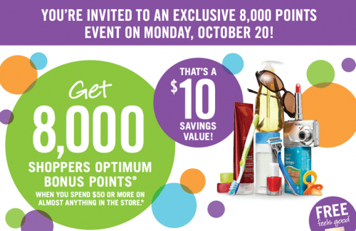 Shoppers Drug Mart Canada Printable Coupons for optimum points