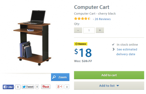 computer cart