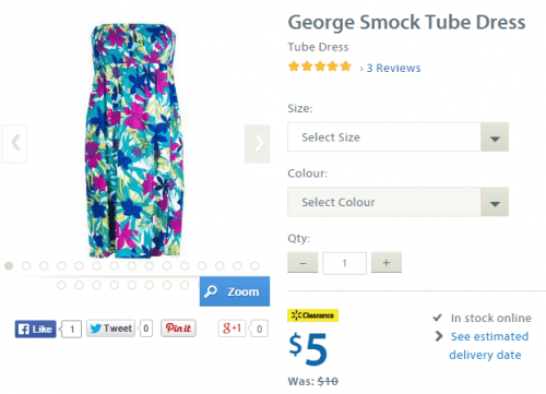 george smock dress