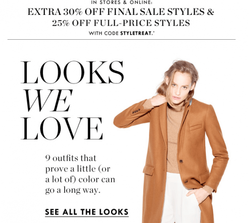 J. Crew Canada Coupon Codes: Save 30% Off Final Sale Styles & Save 25% ...