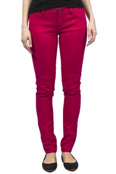 red skinny jeans