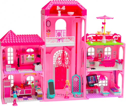 mega bloks barbie luxury mansion