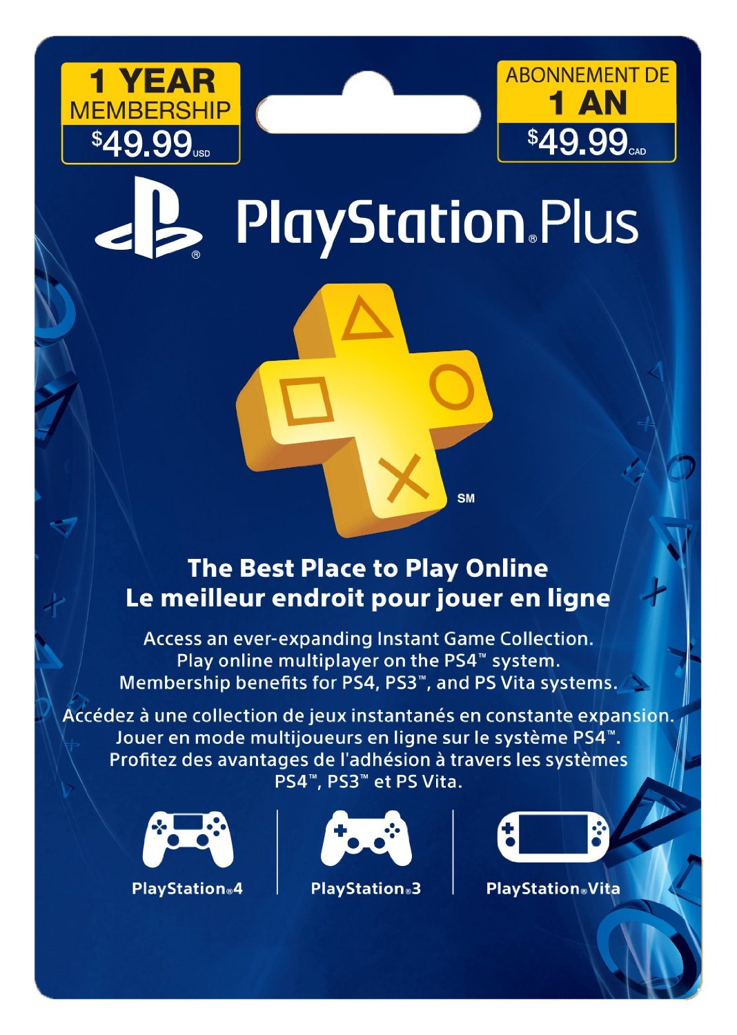 playstation live 12 month membership