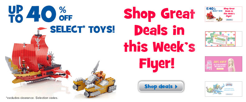 Toys R Us Canada Sale: Save up to 40% off Select Toys! - Canadian
