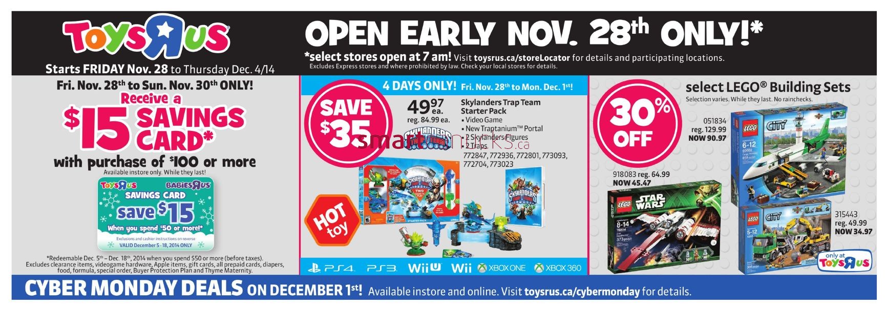 Toys R Us Black Friday Canada 2014 Flyer, Sales and Deals ...