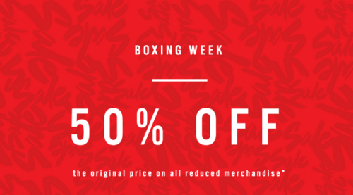 ALDO Canada Boxing Week sale and Offers