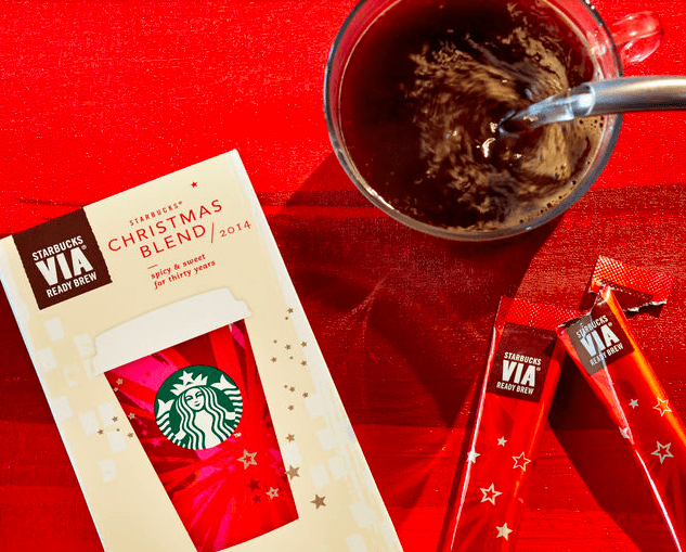 Starbucks Canada Gift of the Week Take 25 Off ALL Holiday Coffees