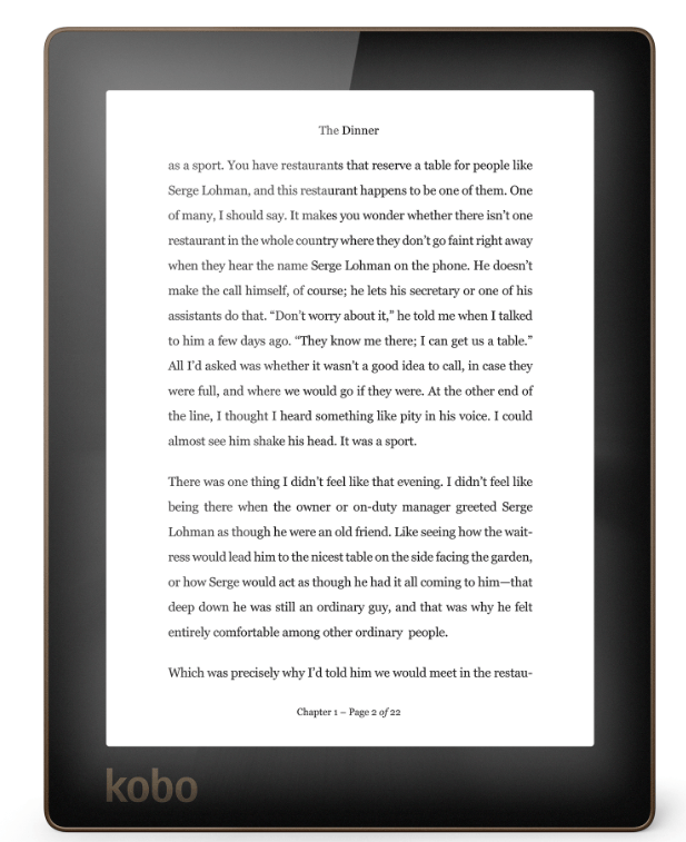 Kobo Canada Deal Get the Kobo Aura For Only 89.99, Regularly 139.99 + FREE Shipping