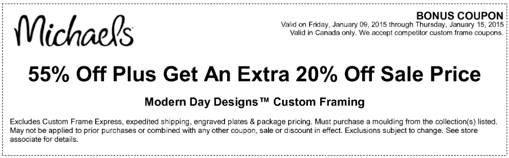 Michaels Arts And Crafts Store Canada Coupons For Today Only Save 20   Screen Shot 2015 01 09 At 1.49.09 PM 