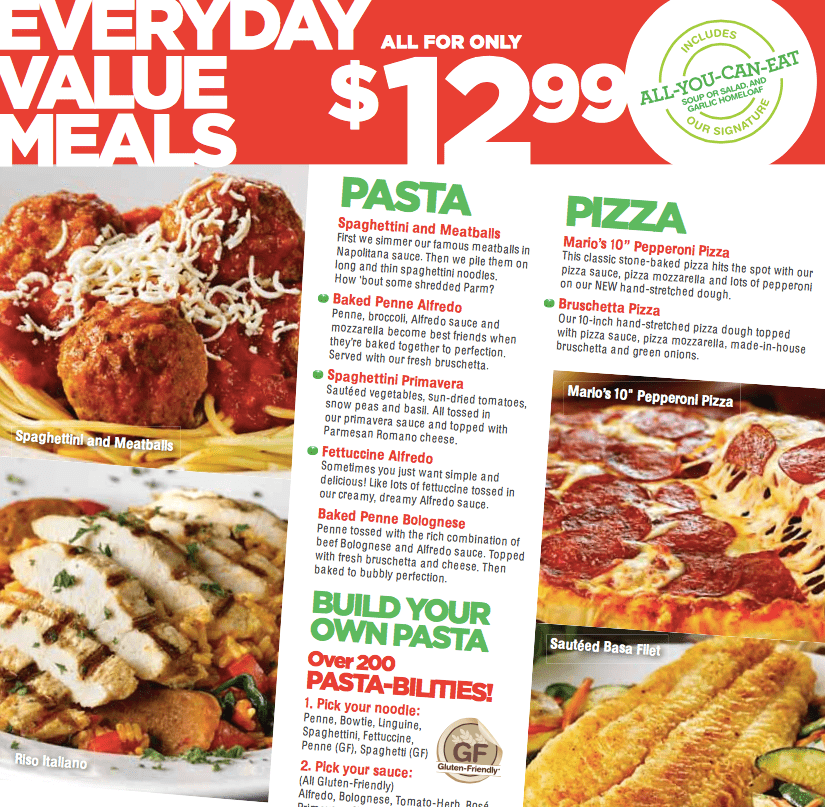 East Side Marios Canada Coupons Freebies Coupons for a FREE 5 Mini