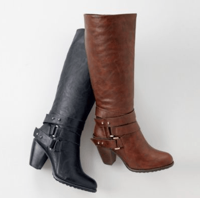 Sears Canada Online Clearance Deals: Women's NYC Stacked Heel Boot Is ...