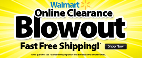 Walmart-Online-Clearance-Blowout-+-Free-Shipping