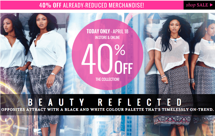 Penningtons Canada Offers: Save 40% On Beauty Reflected Collection ...
