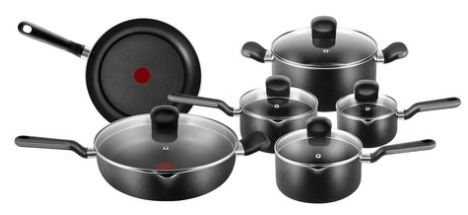 walmart-t-fal-grey-11-piece-cookware-set