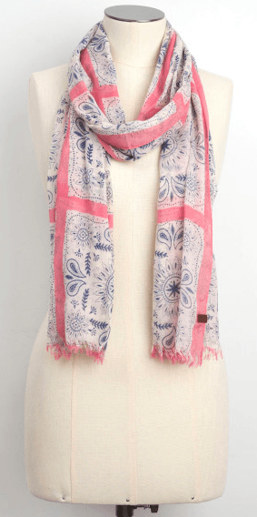 roots-canada-floral-scarf