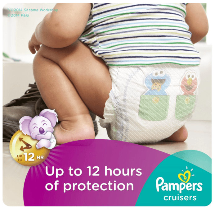 Amazon.ca Offers Save 10 Off Pampers Cruisers Diapers Size4 Super Pack, 74Count, Now 24.99