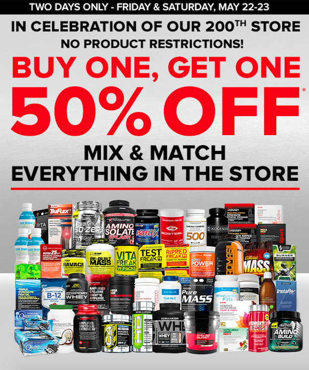 GNC Canada Two-Day Sale: Buy One, Get One 50% Off - Canadian Freebies ...