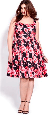 addition-elle-canada-dresses-and-footwear-sale-fit-and-flare-dress