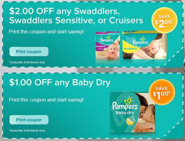 Pampers coupons best sale $10 off