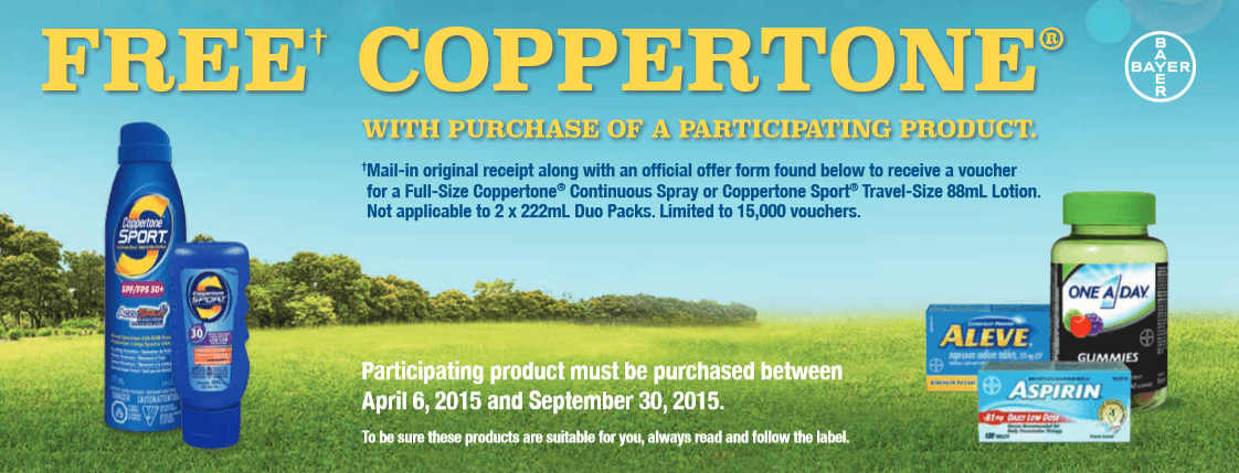 bayer-canada-rebate-offer-free-coppertone-lotion-with-purchase-of