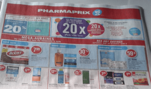 pharmaprix 20x May 30