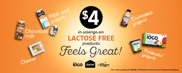 Lactose Free Coupons Canada