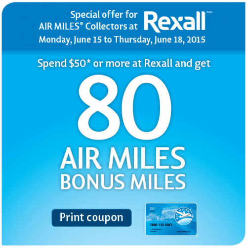 Rexall AirMiles