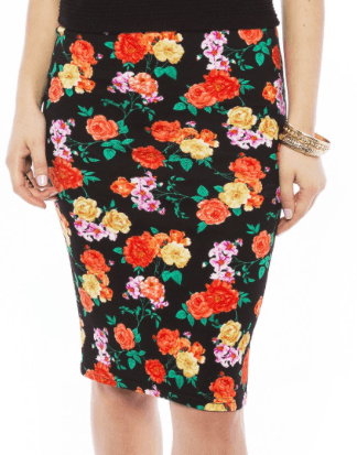 suzy-shier-canada-sale-printed-skirt