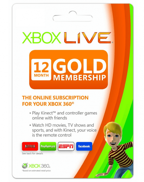 Xbox live deals gold canada