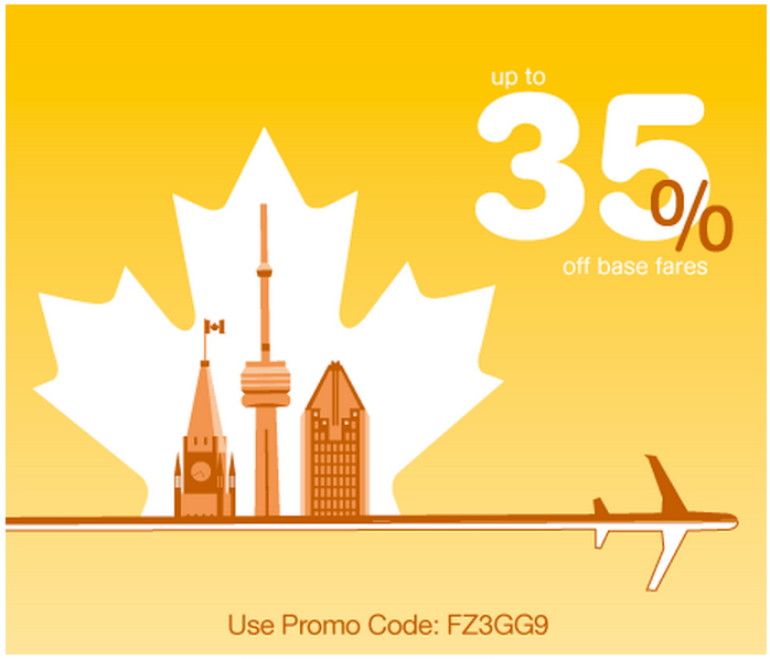 Porter Airlines Canada New Promo Code Save 35 Off Base Fares Canadian Freebies, Coupons