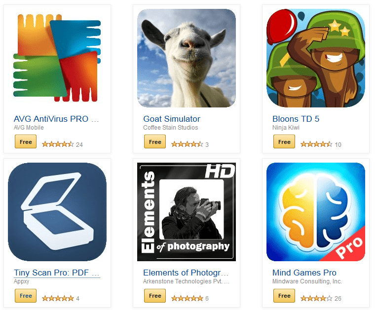 Android Apps Free Amazon