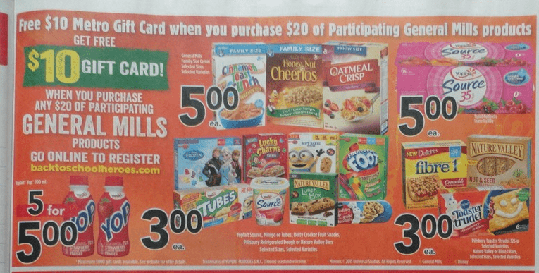 General Mills Promo