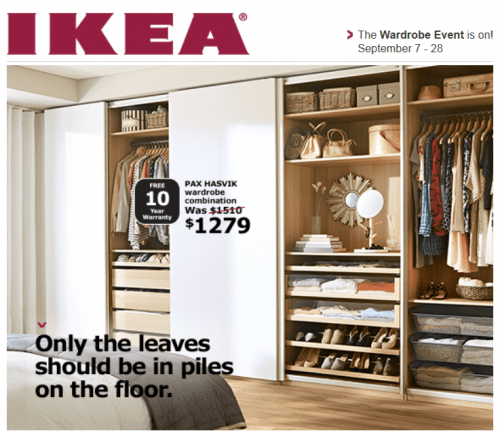 IKEA Canada Wardrobe Event: Save 15% Off All Wardrobes and ...