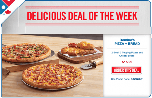 dominos pizza deals today